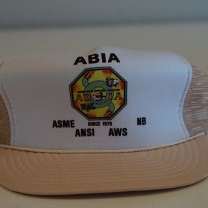 ABIA 80's trucker hat